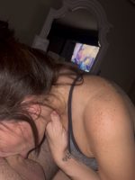 Latina deep throat cock